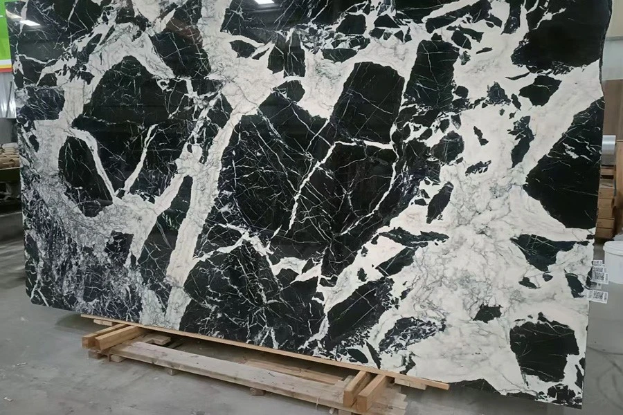 Bvlgari Black Marble Gangsaw Slab Bvlgari Black Marble Gangsaw Slab