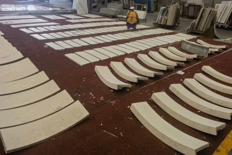 Crema Luna Limestone Composite Panels Crema Luna Limestone Composite Panels