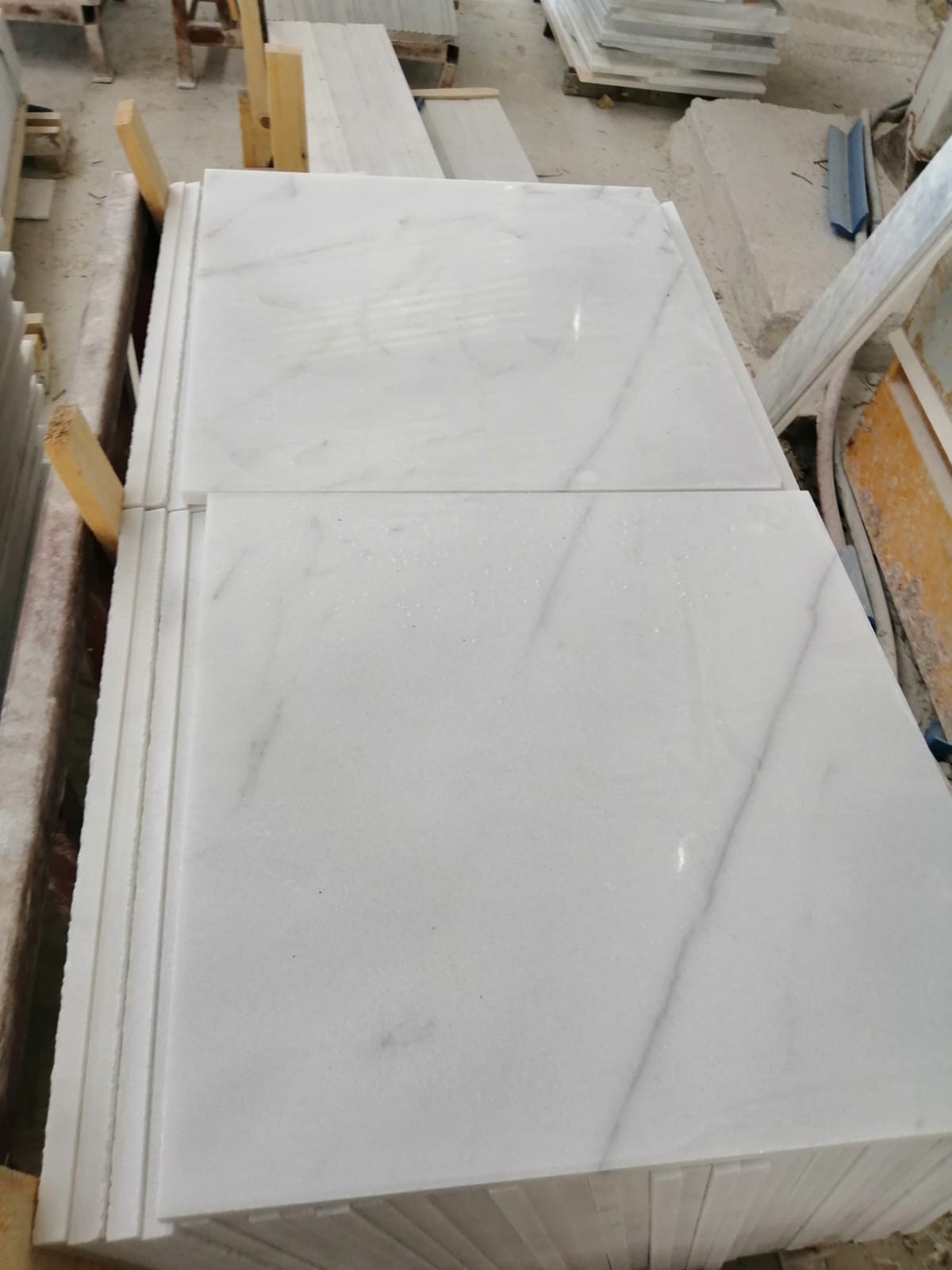 Canaria White Marble Customized Tile Canaria White Marble Customized Tile