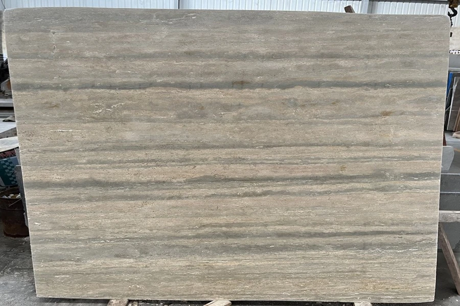 Silver Blue Travertine Slab Silver Blue Travertine Slab