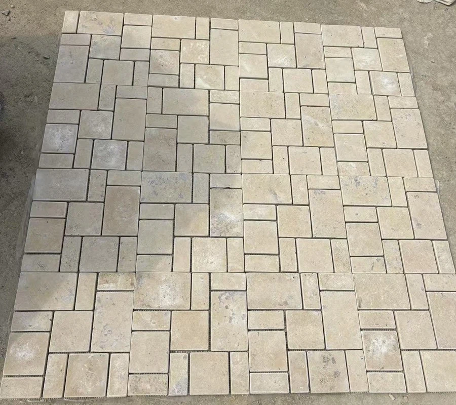 Roman Gold Pave Tumbled Roman Gold Pave Tumbled