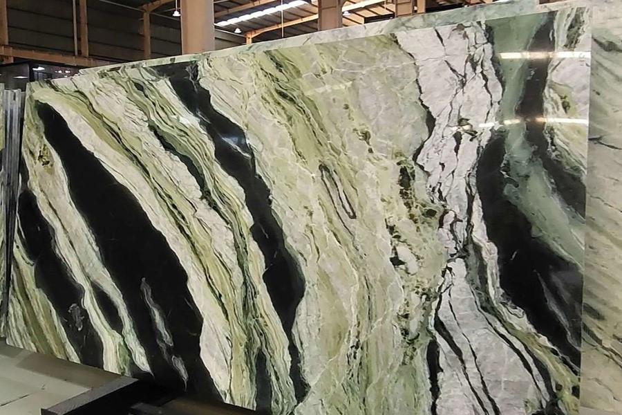 Camellia Green Marble Slab Camellia Green Marble Slab