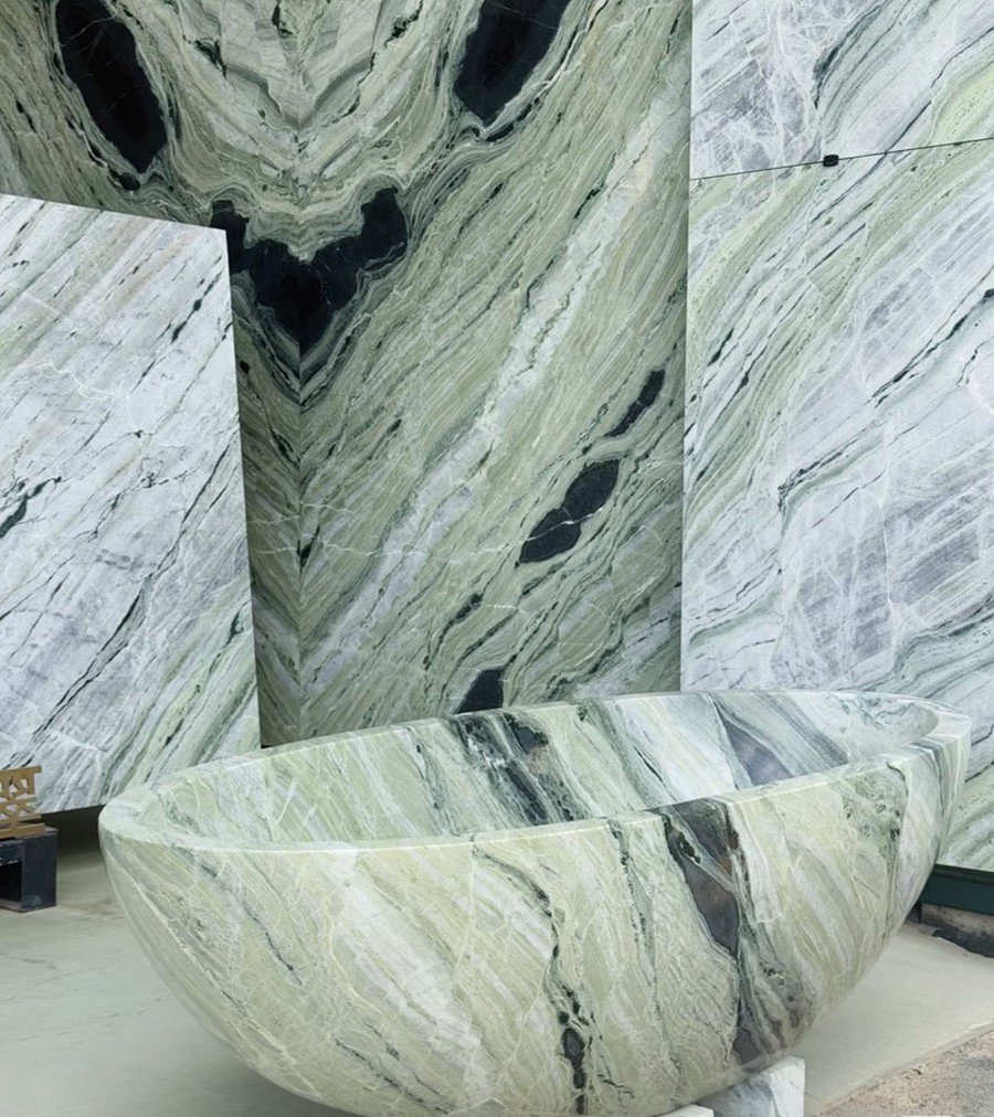Camellia Green Marble Interior Camellia Green Marble Interior