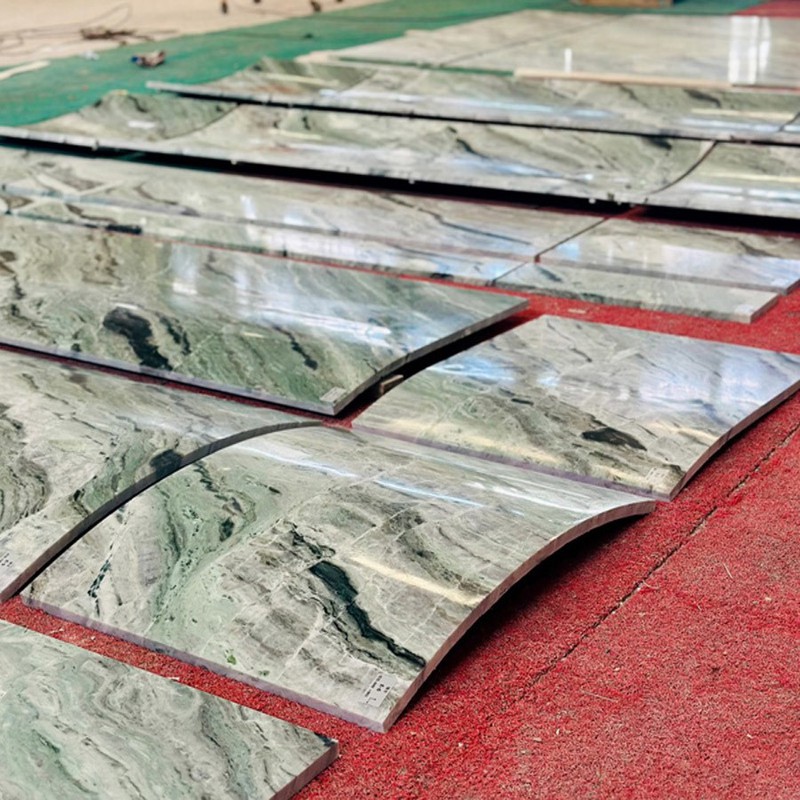 Camellia Green Marble Column Camellia Green Marble Column