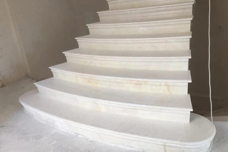 White Emperador Marble Stairs White Emperador Marble Stairs