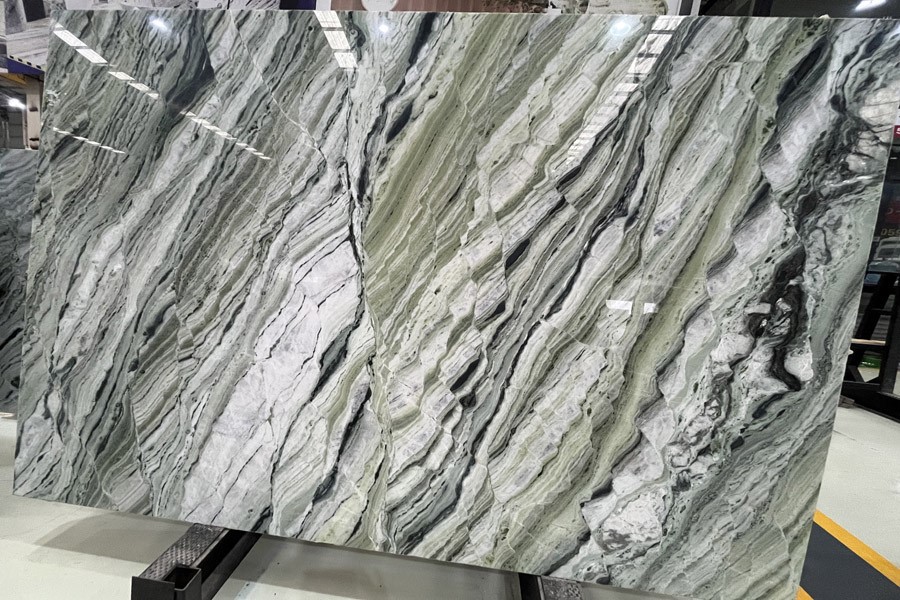 Shangari La Green Marble Polished Slab Shangari La Green Marble Polished Slab