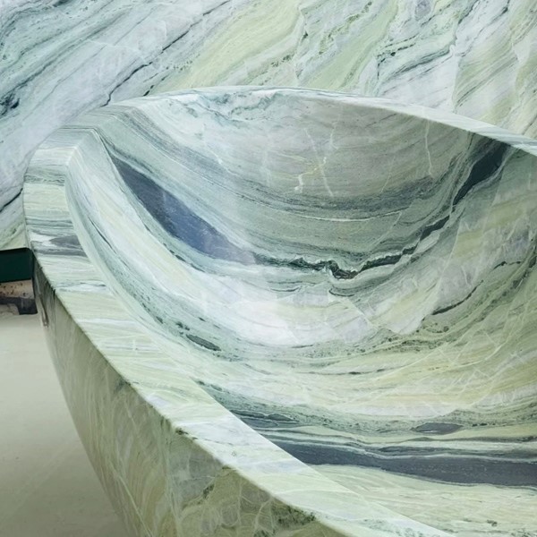 Shangari La Green Marble Bathturb Shangari La Green Marble Bathturb