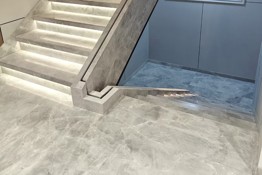 Fendi Blue Marble Interior Floor Fendi Blue Marble Interior Floor