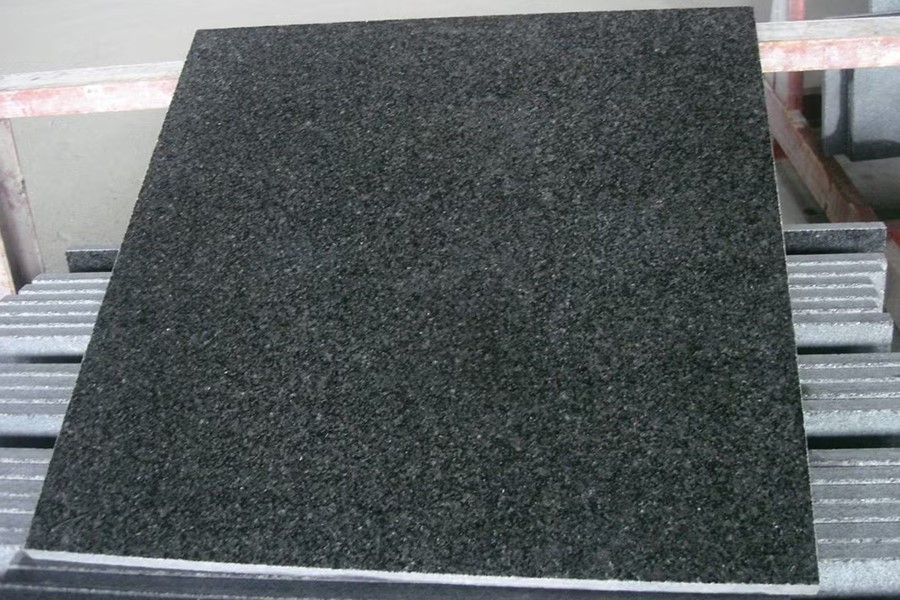 Nero Impala Granite Tile Nero Impala Granite Tile