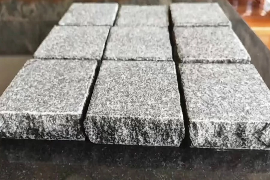 Binzhou Qing Granite Brick Sandblasted Binzhou Qing Granite Brick Sandblasted