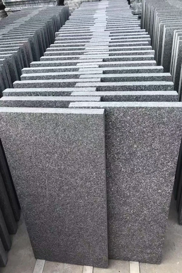 Binzhou Black Granite Waterjet Surface Binzhou Black Granite Waterjet Surface