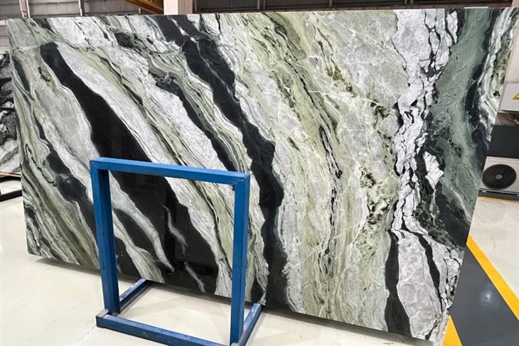 Shangari La Green Marble Slab Polished