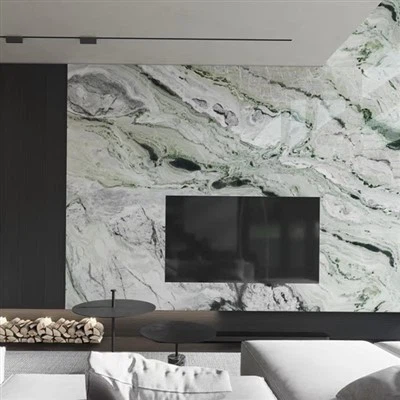Camellia Green Marble
