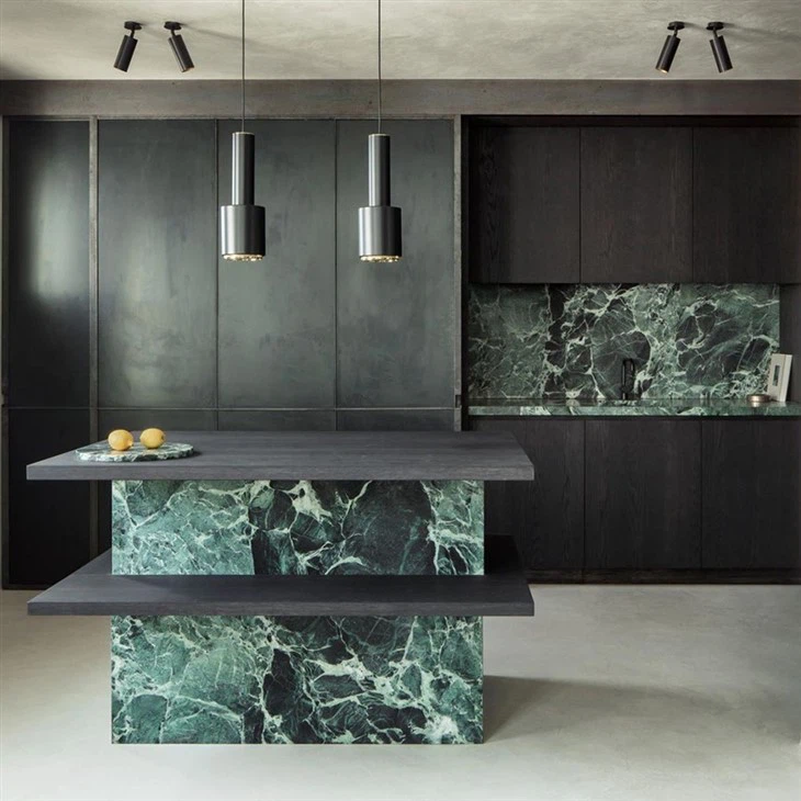 Verde Levanto Marble Countertop