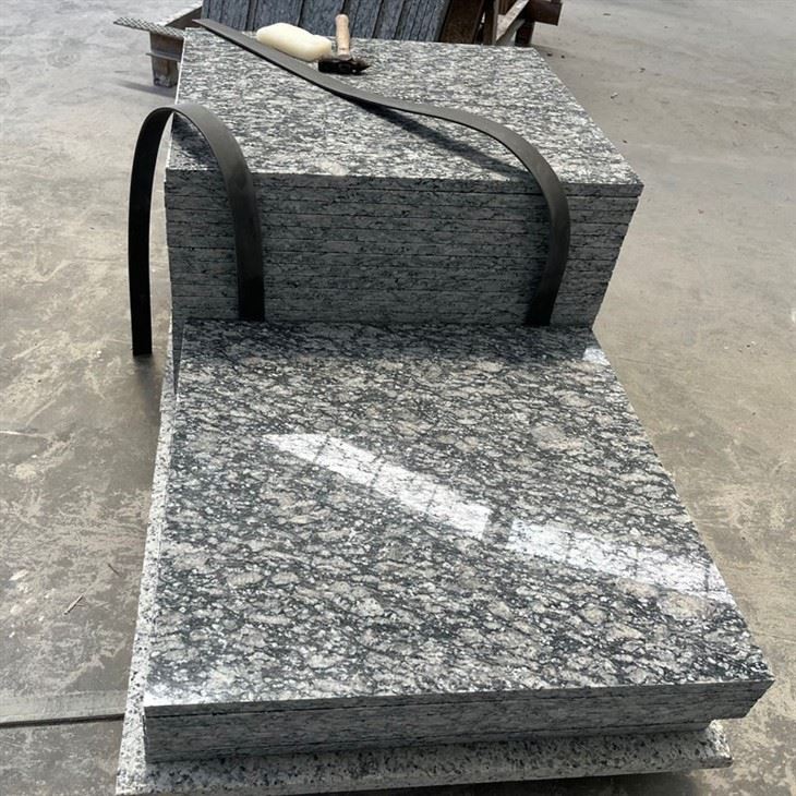 White Wave Granite Polished Tile